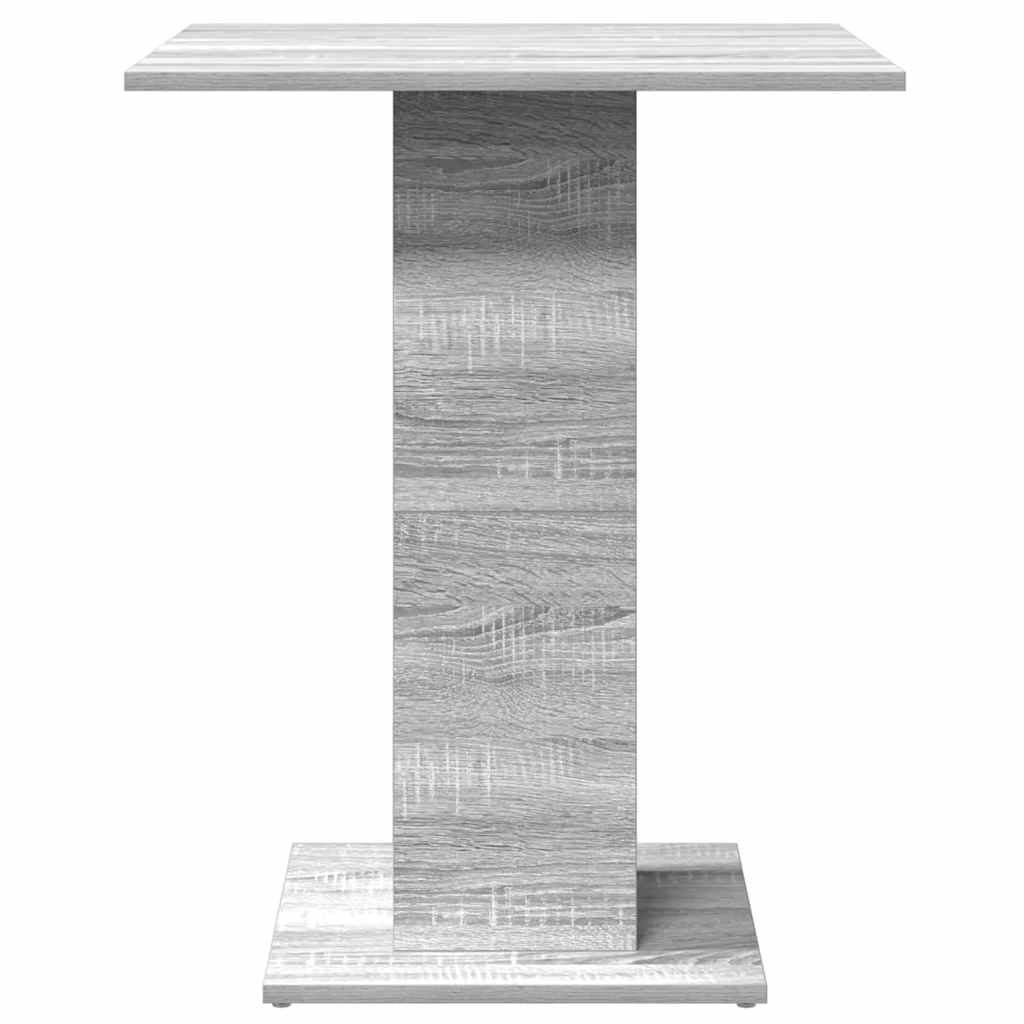 Bistro Table Grey Sonoma 60x60x75 cm Engineered Wood
